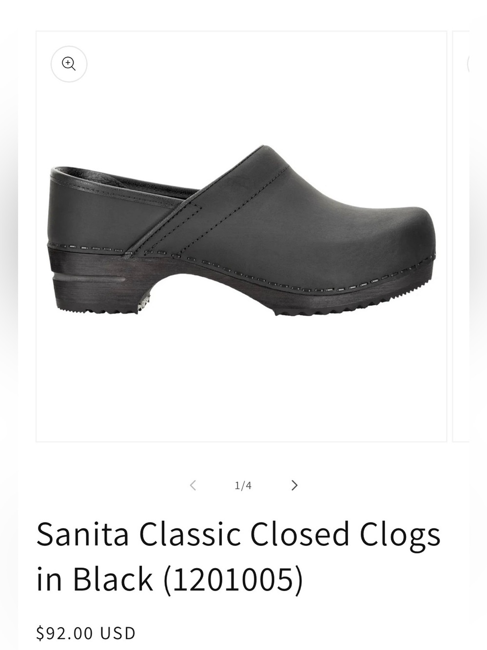 Sanita Leather Closed Leather Clogs - Picture 10 of 10